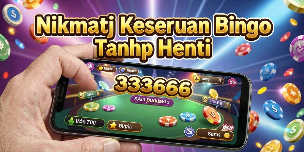Tampilan gameplay Bingo yang seru dan interaktif di 333666.