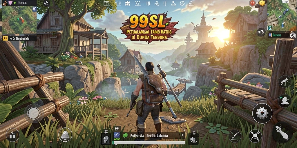 Screenshot gameplay Open World 99SL dengan eksplorasi yang mendalam.