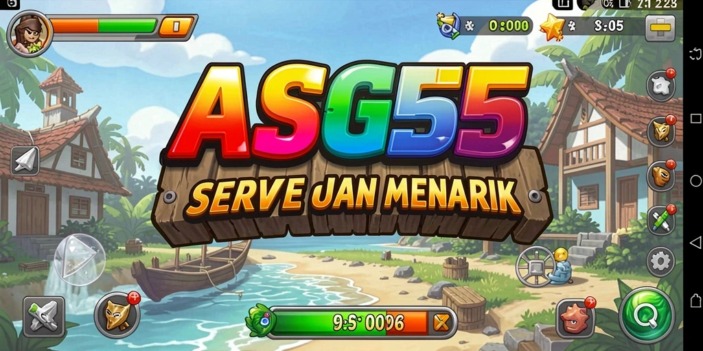 Tampilan menarik dari gameplay ASG55 yang seru.