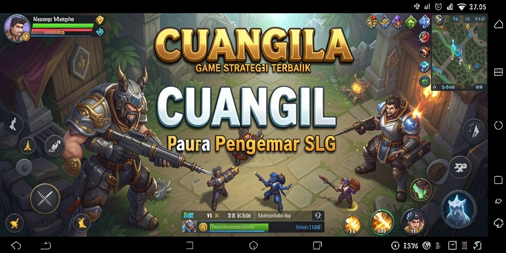 Tampilan menarik dari gameplay CUANGILA yang menampilkan strategi SLG yang mendebarkan.
