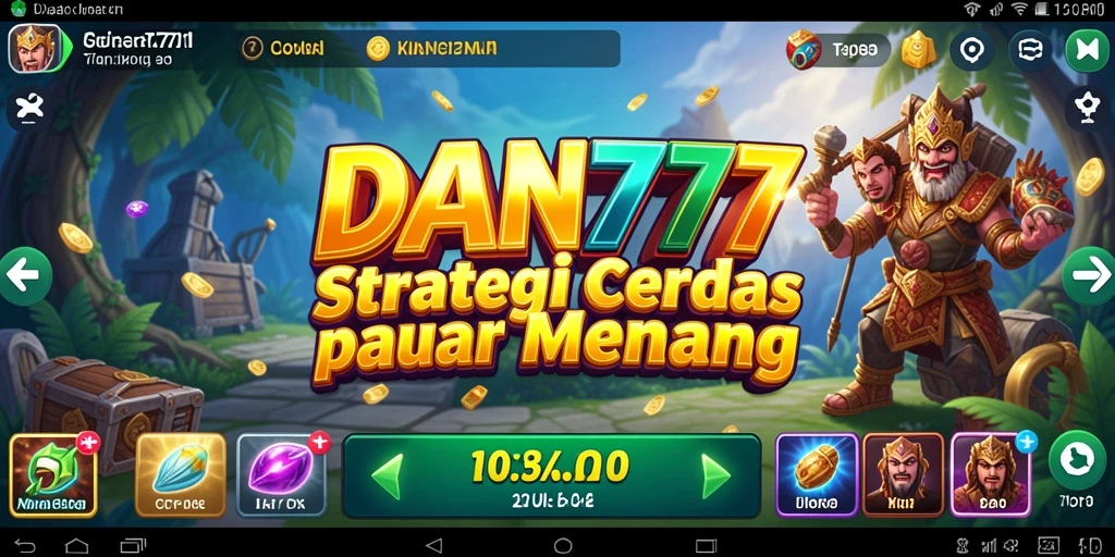 Tampilan gameplay DAN777 yang menegangkan dan penuh strategi.
