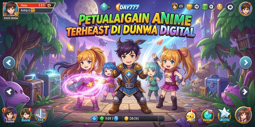 Gameplay seru dengan karakter anime yang menakjubkan.