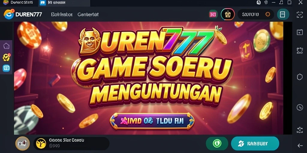 Tampilan gameplay seru DUREN777 dengan grafik menawan.