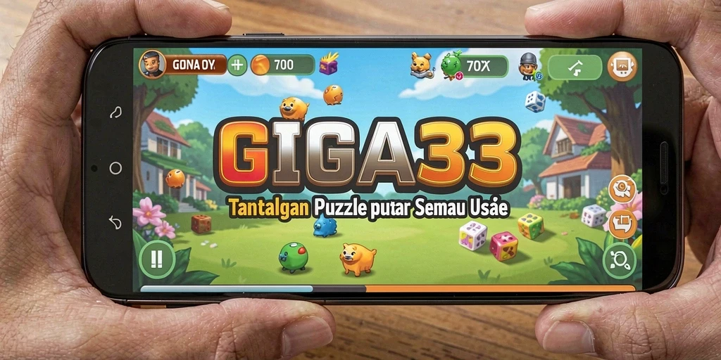 Screenshot GIGA33 menampilkan gameplay menantang dan interaktif.
