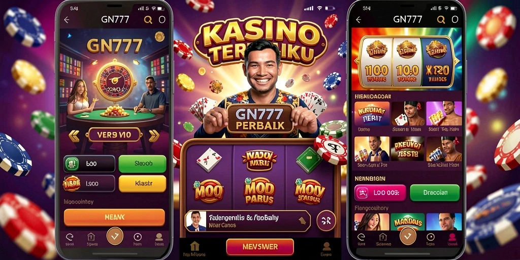 Tampilan gameplay Kasino GN777 yang seru dan interaktif.