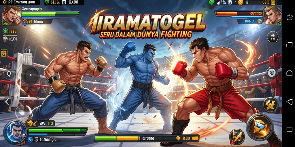 Menampilkan aksi pertarungan seru di IRAMATOGEL.