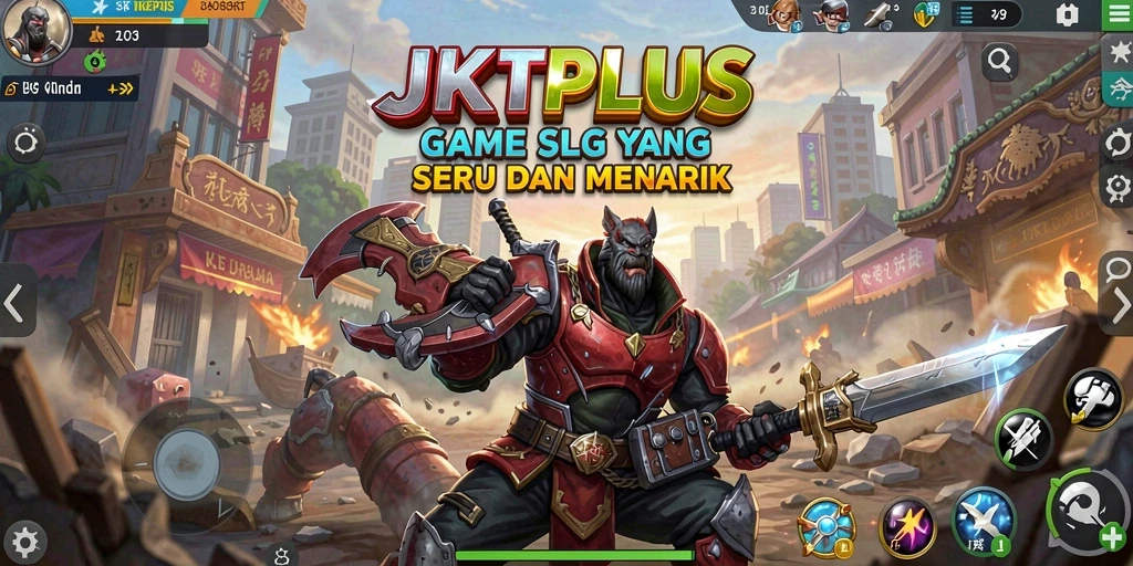 Gameplay menarik dan penuh strategi di JKTPLUS.