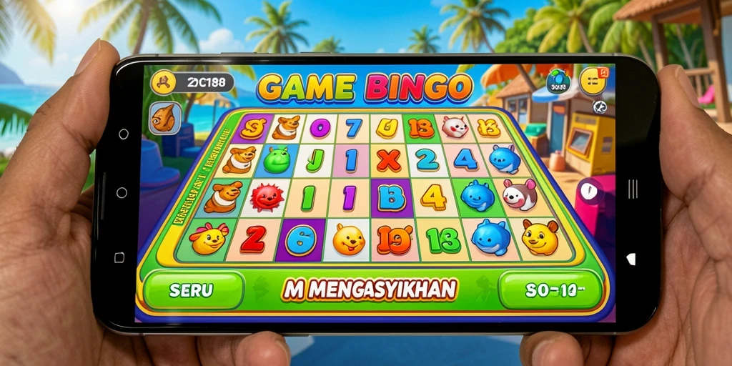 Screenshot gameplay Bingo yang seru dan menantang dari MDG188.