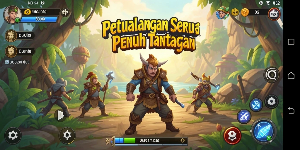 Gameplay N32 menampilkan petualangan seru dan tantangan menarik.