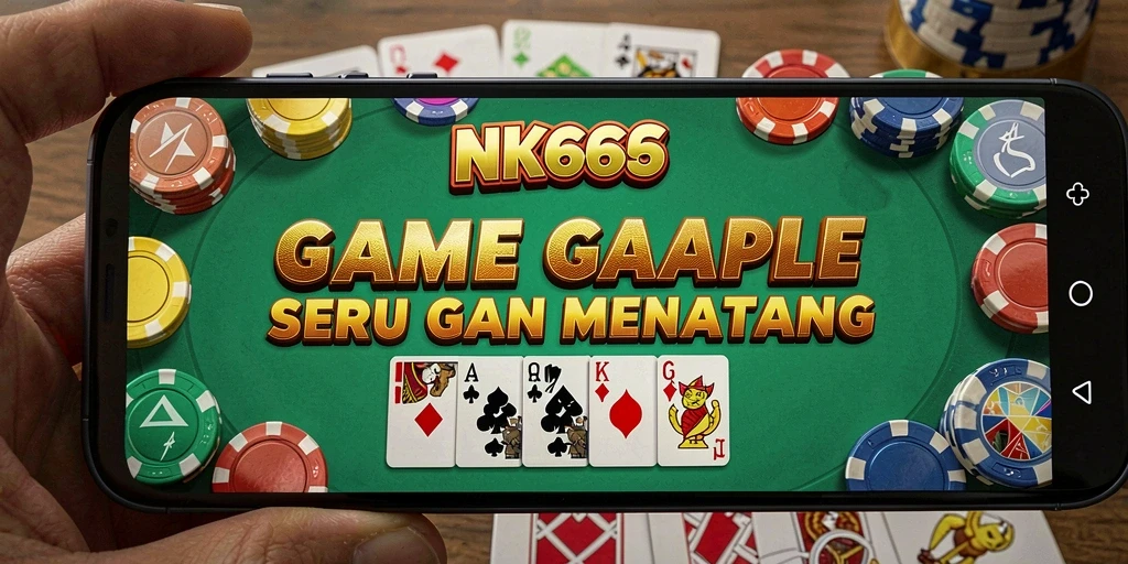 Tampilan seru gameplay Gaple di NK666.