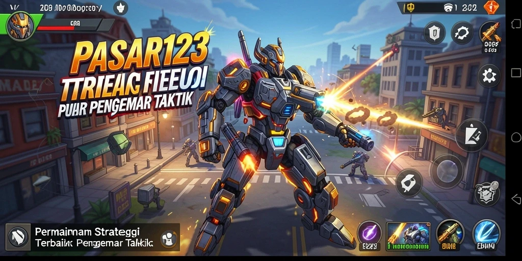 Tampilan menarik dari gameplay PASAR123 yang menantang.