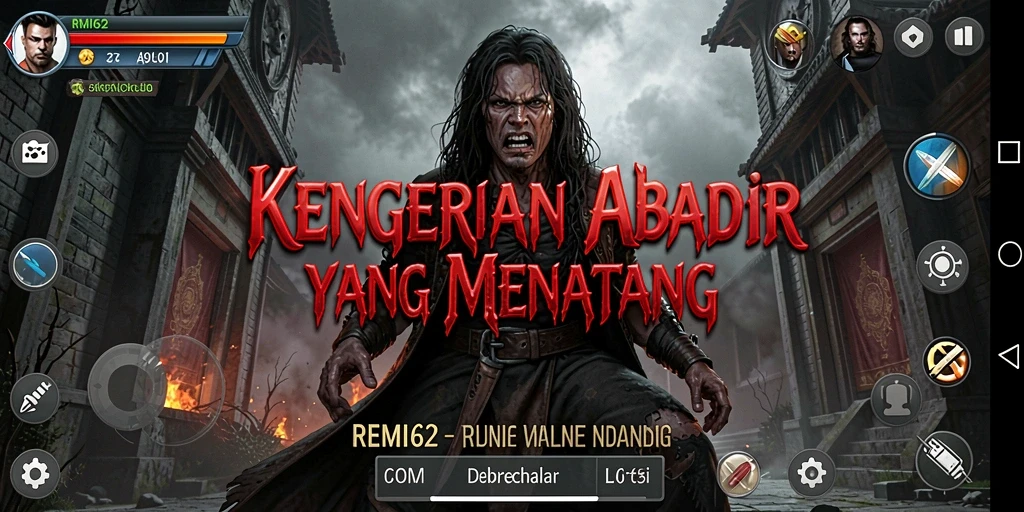 Gameplay menegangkan dari REMI62 dengan suasana Horror yang mencekam.