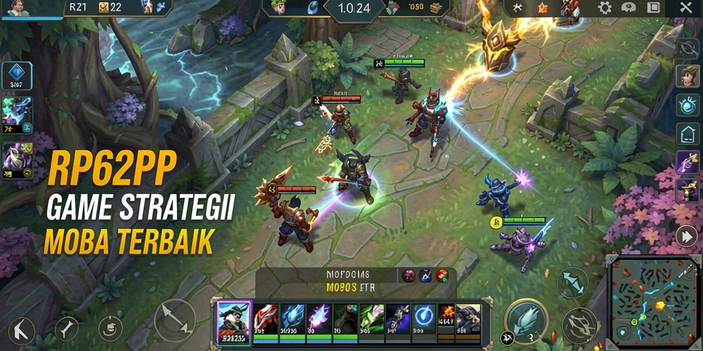 Tangkapan layar gameplay menegangkan dari RP62RP.