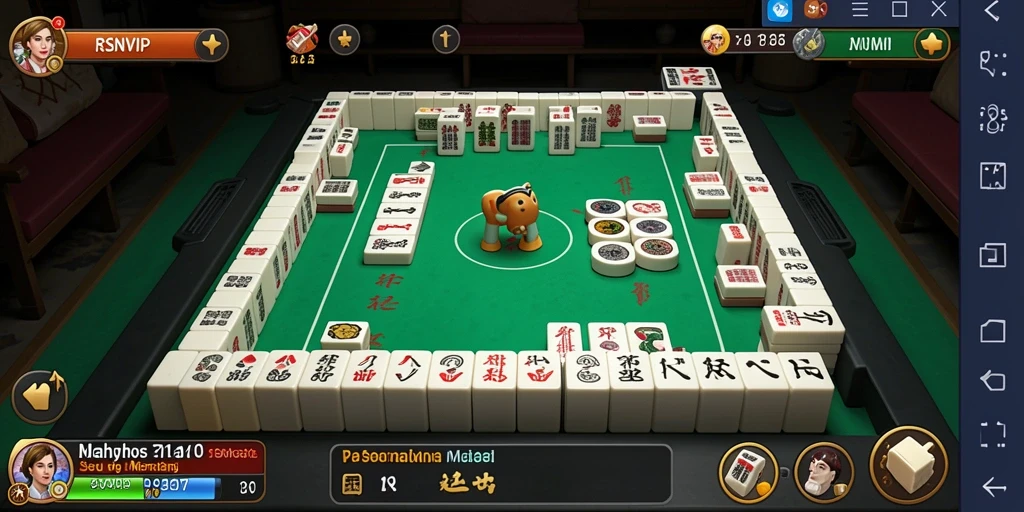 Gameplay seru Mahjong di RSNVIP dengan grafik menawan.