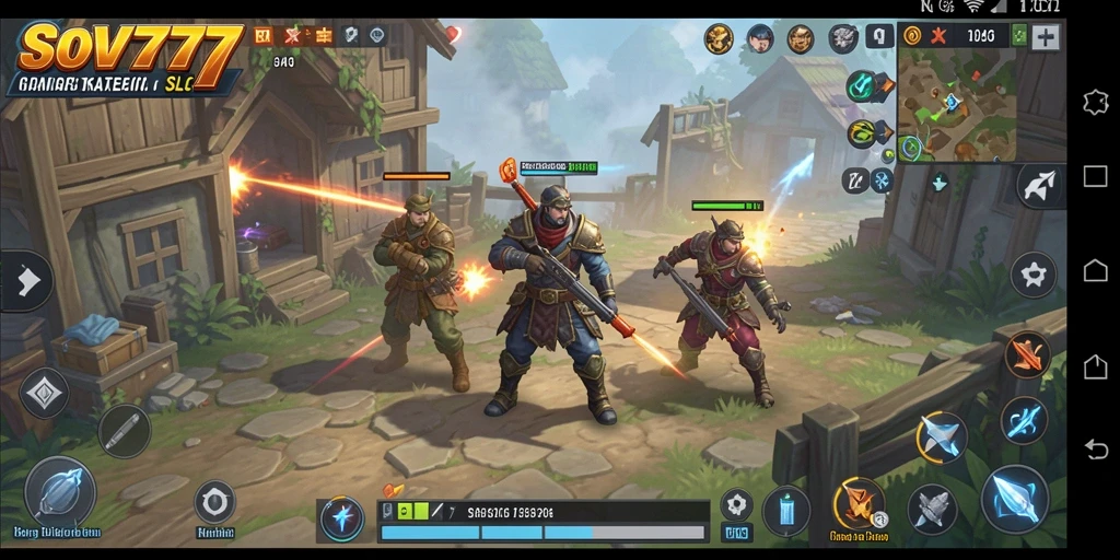 Tampilan gameplay SLG yang menegangkan dan strategis di SOV777.