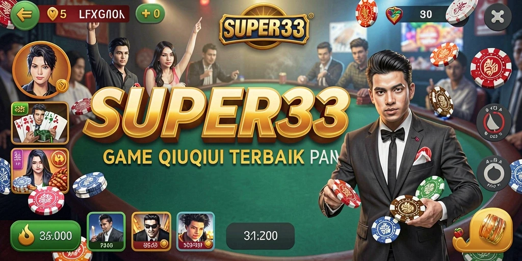 Tampilan gameplay QiuQiu yang seru dan menarik.
