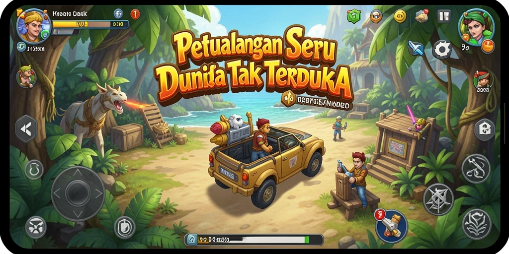 Gameplay seru T6 menampilkan petualangan dan eksplorasi yang mendebarkan.